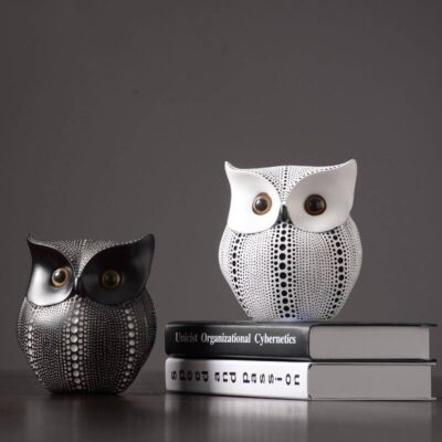 Cute Nordic Style Minimalist Home Owl Ornament Bathroom Bedroom Departments Dining Room Entryway Home Accessories Kids Decor Kids Room Living Room Rooms