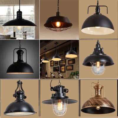 Nordic Industrial Vintage Pendant Lights