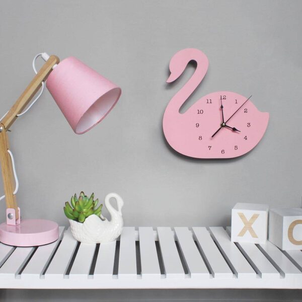 Nordic Wall Clock for Kids Room
