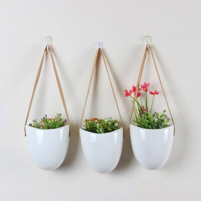 A Set of Nordic Style Ceramic Flower Pots
