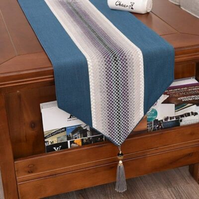 Light And Luxurious Cotton Table Runner