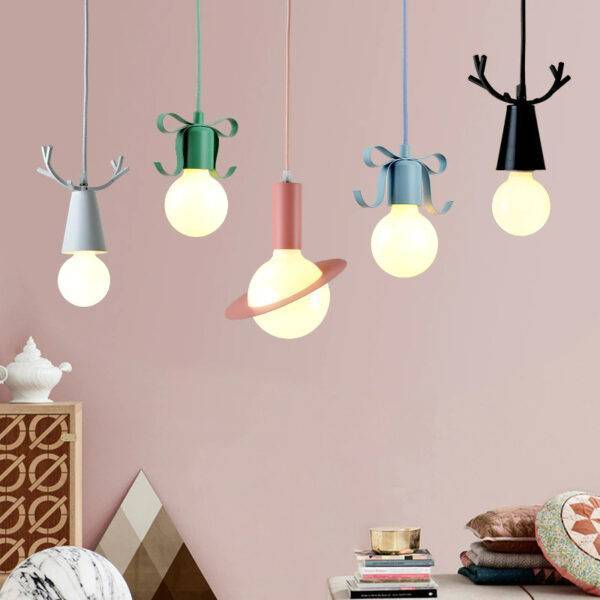 Nordic Creative Lamps for Kids Room