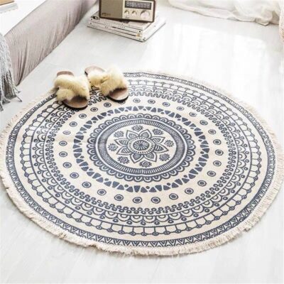 Nordic Round Bohemian Carpet