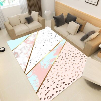 Nordic Style Geometric Carpet Departments Living Room Mats & Carpets Rooms