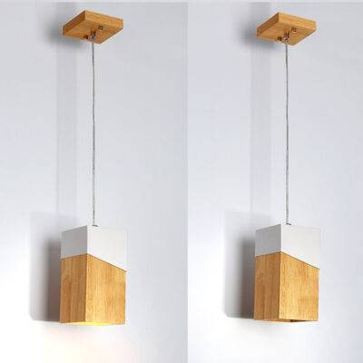 Nordic Wood Pendant Light