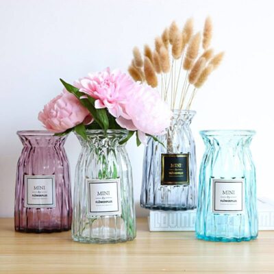 Modern Simple Glass Vase Bedroom Departments Dining Room Entryway Living Room Rooms Vases