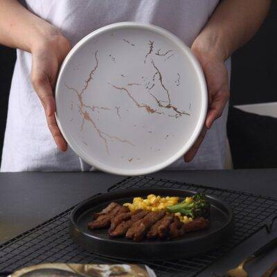 Marble Ceramic Dinnerware