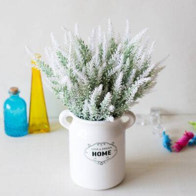 Artificial Flower Potted Plastic Flower Fake Bouquet Plant Home Decoration Departments