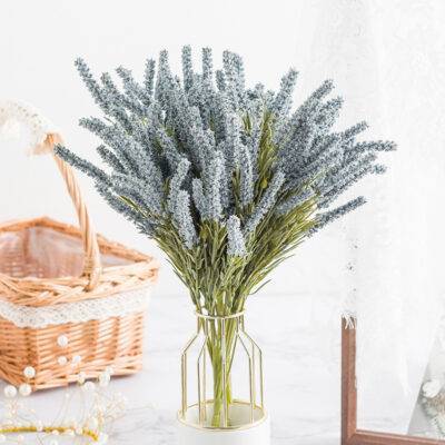 Artificial Wheat Ear Lavender Plant Home Decoration Handicraft Departments