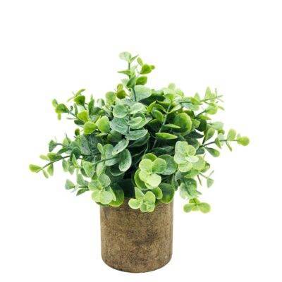 Compatible with Apple, Artificial Plant Eucalyptus Lysimachia Artificial Potted Plant Artificial Flower Potted Artificial Green Plant Departments