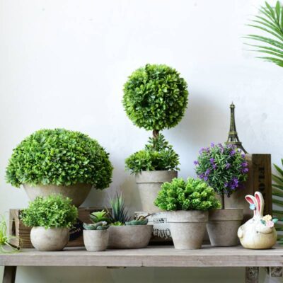 Nordic Retro Simulation Plant Creative Green Departments 